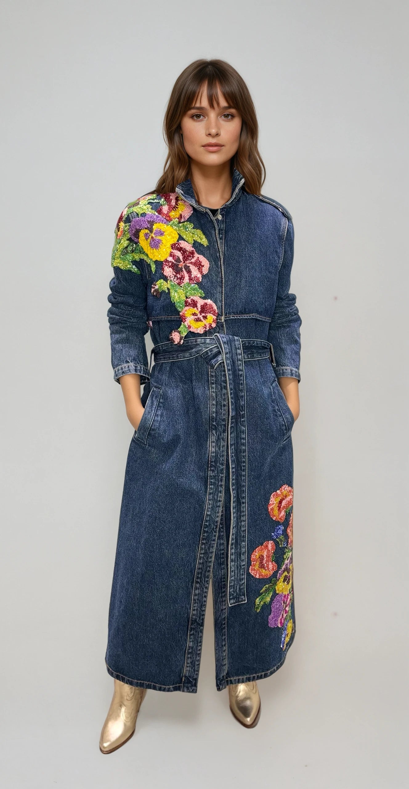 Gabán Denim Pensamientos