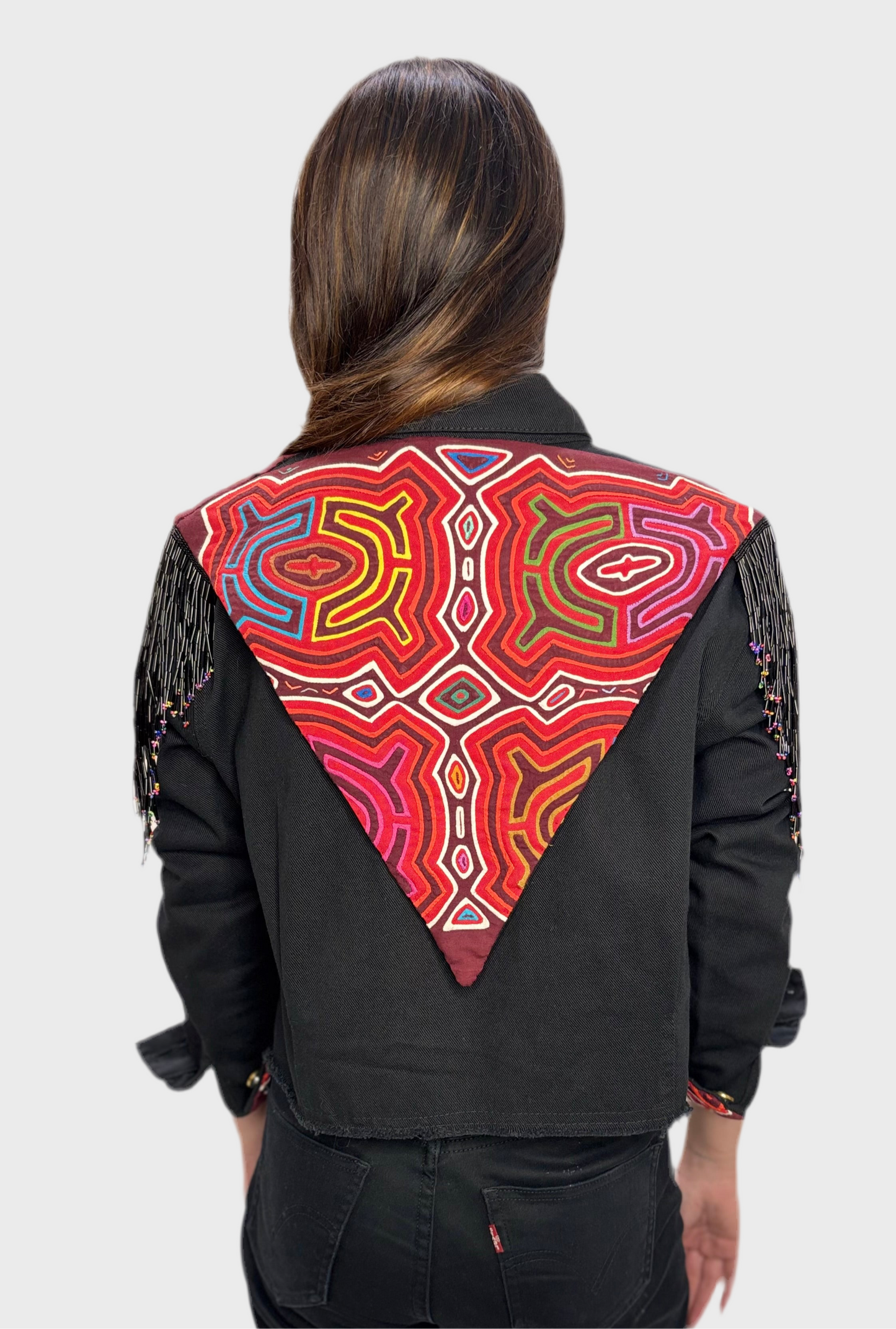 Black denim Mola jacket