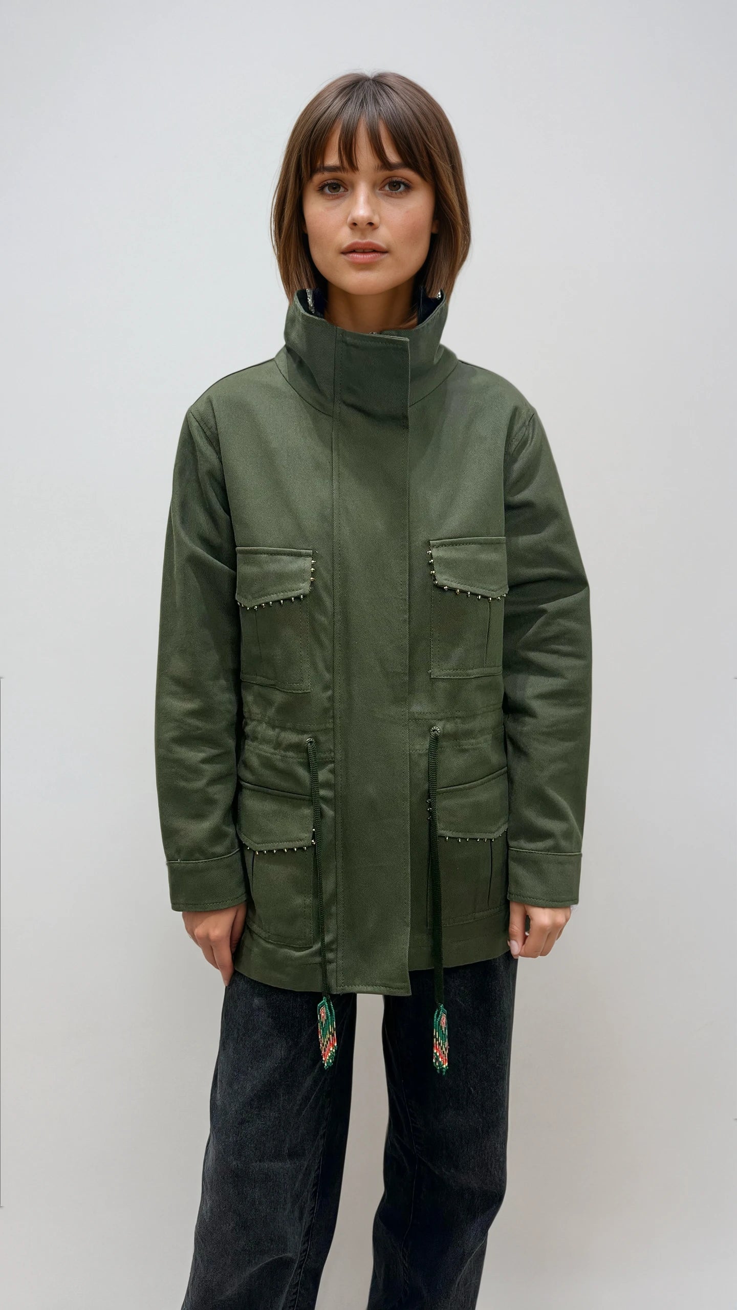 Green Cargo Jaguar Jacket