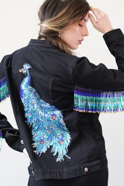 Fringed Peacock Jacket